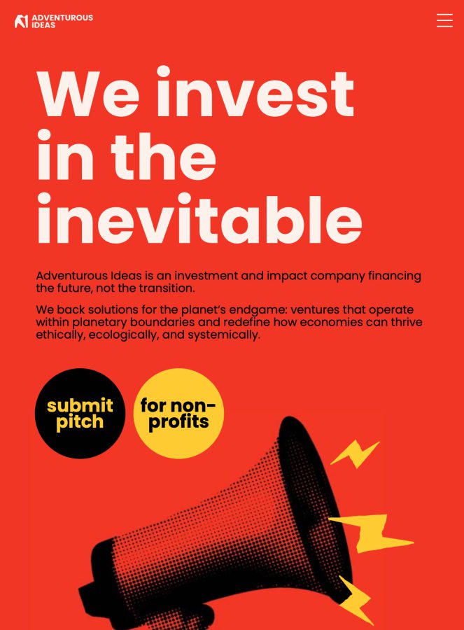 Adventurous ideas website, pad