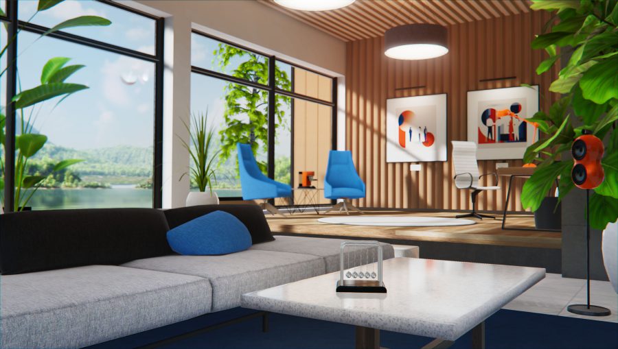 Glue Home Space, interior shot